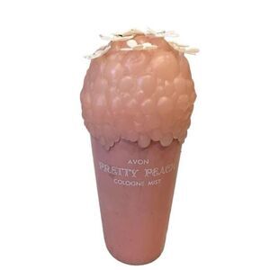 Vintage Avon Pretty Peach Soda Fountain Cologne Mist Rare 1964 2 fl oz